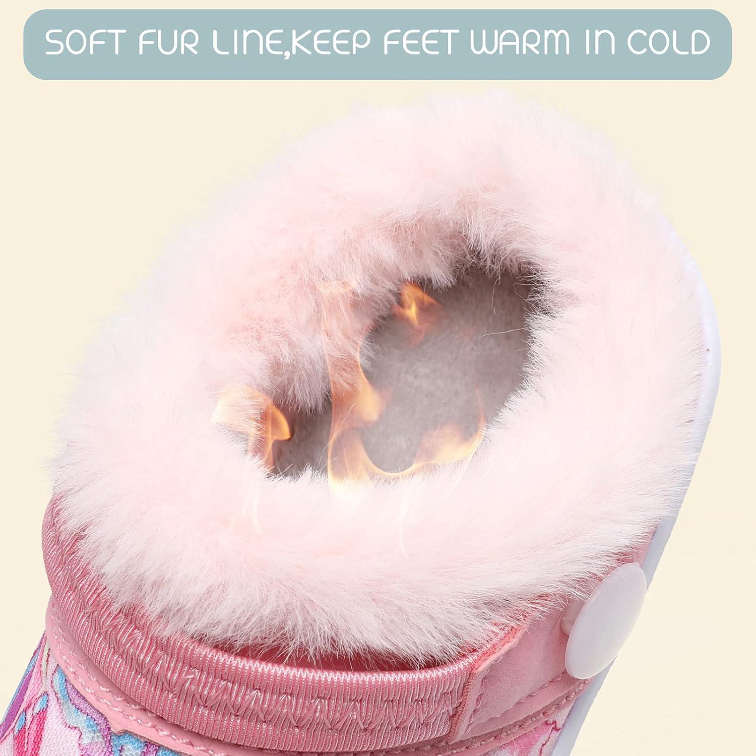 imageBARERUN Baby Girls Slipper Baby Boys Slipper Girls Slippers Boys Slippers Slippers for Babys Pink Toddler Size 556