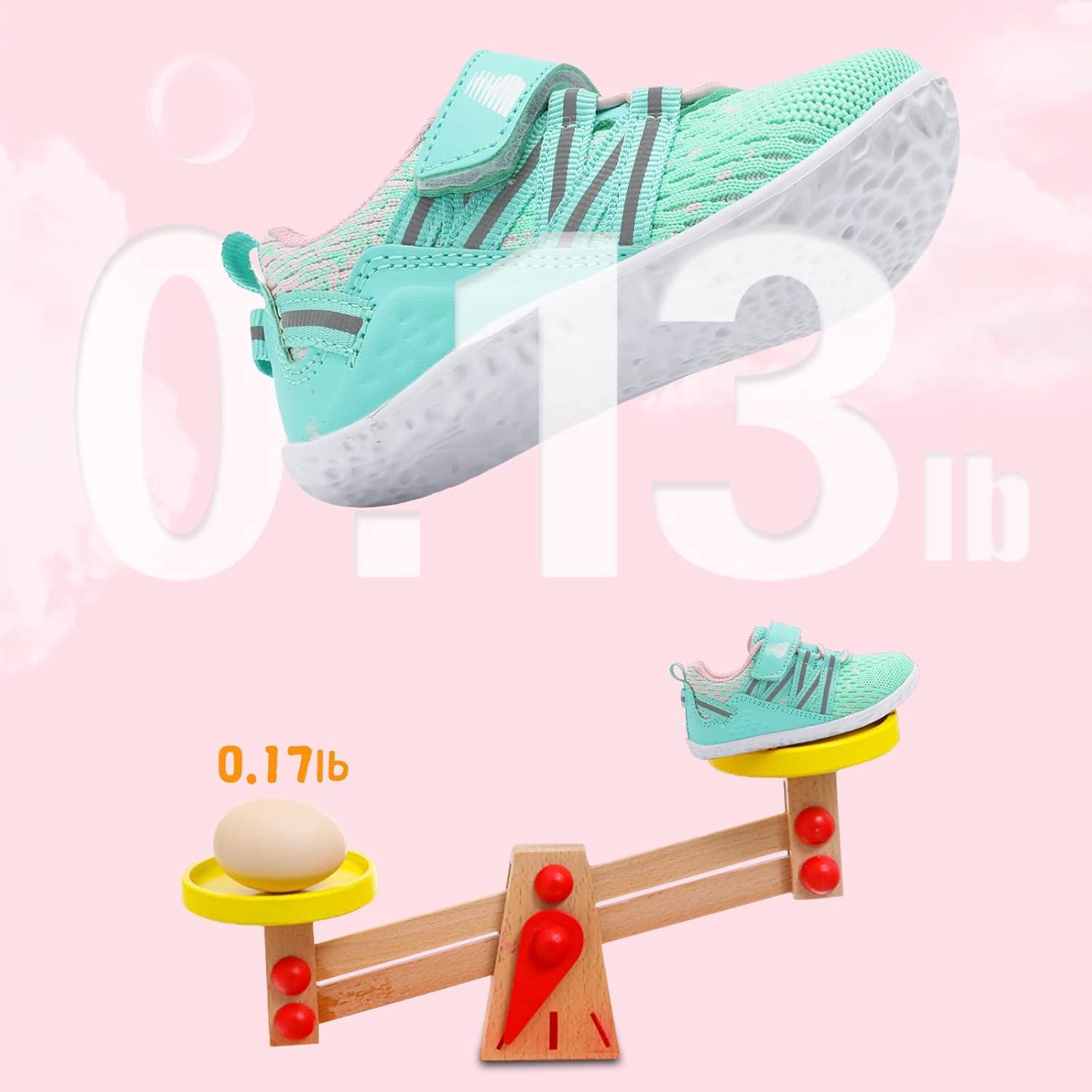 imageBARERUN Baby Sneakers Toddler Shoes Soft AntiSlip Sole Newborn First Walkers Infant Toddler Breathable Athletic Running ShoesGreen