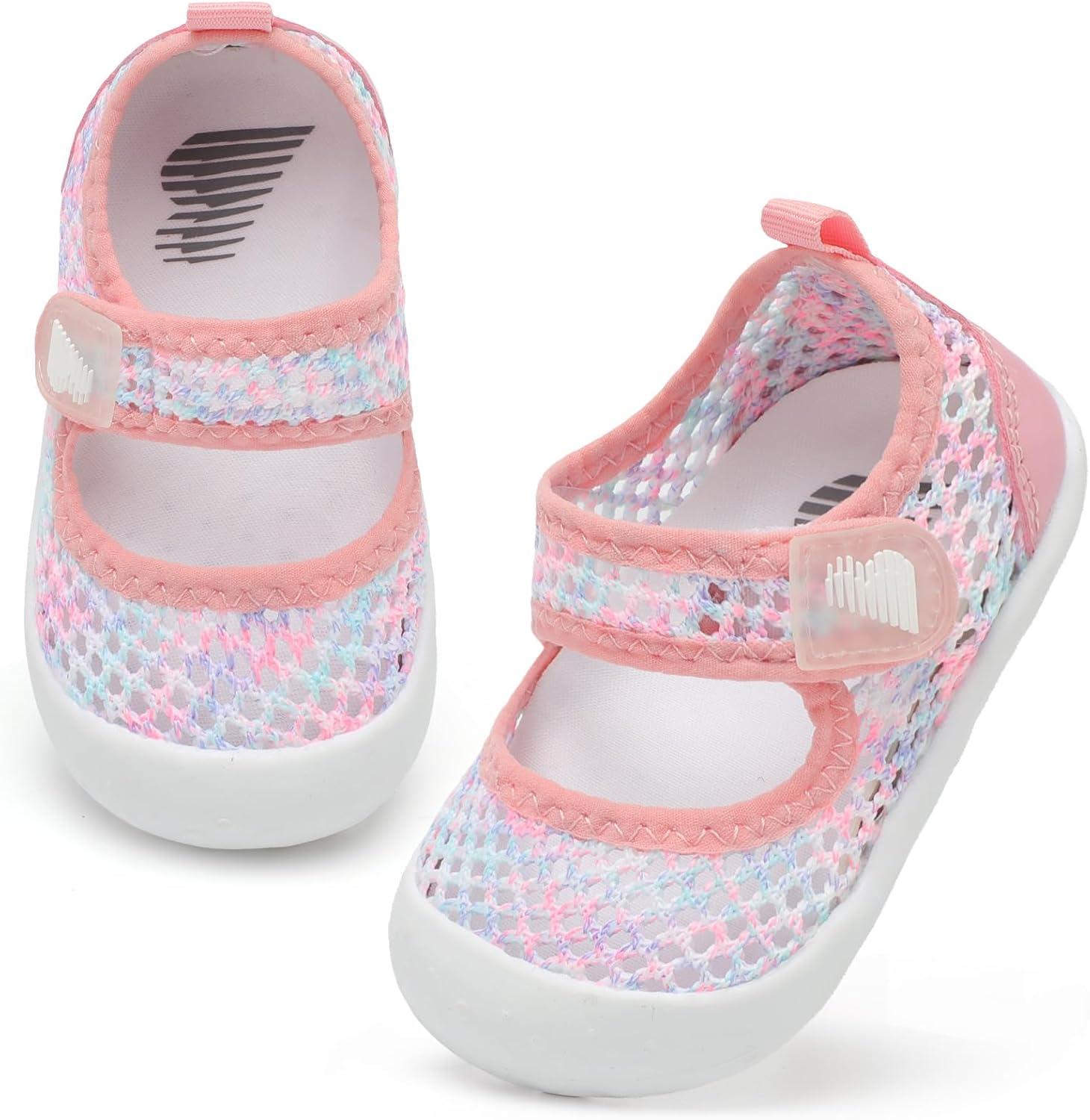 imageBARERUN Toddler Water Shoes Barefoot Water Shoes for Kids Baby Wide Aqua Socks with Arch Support QuickDry Breathable Boys Girls Sandals Walking Shoes for Beach Swim Pool ShoesKnit Dye